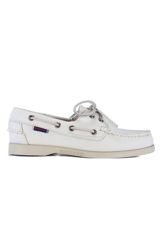 Docksides Portland White Leather, SEBAGO