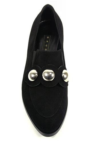 Boule Moccasin Black Suede