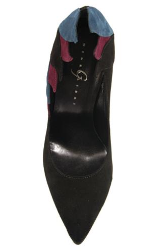 Air Patchwork Suede Black Blue Wine