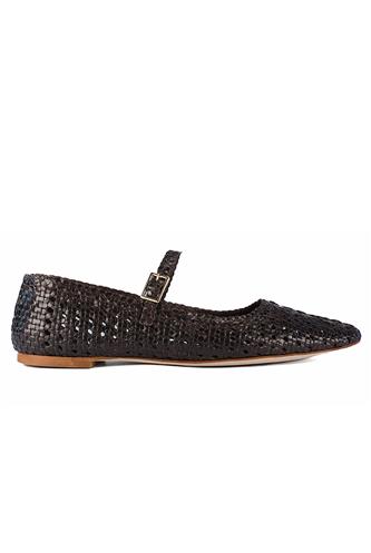 Ambra Coffee Woven Leather, FABIO RUSCONI