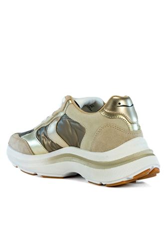Charlotte Platino Nylon Camoscio Pelle