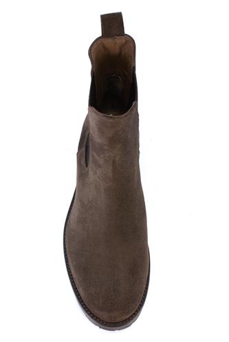 Palm Brown Coffee Suede