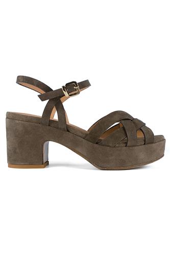 Velour Brown Espresso Suede, DUCCIO DEL DUCA