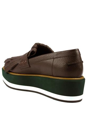 Illinois Riga Green Low Brown Leather