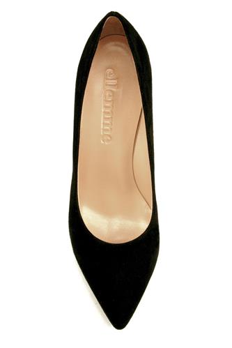 Decolletè con Plateau Camoscio Nero