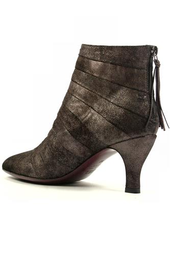 Margherita Camoscio Laminato Bronzo