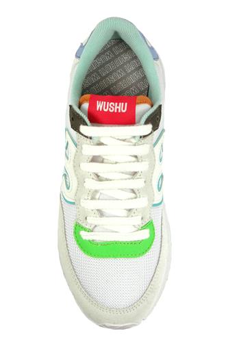 Master Mesh Bianco Camoscio Pelle Azzurro Verde