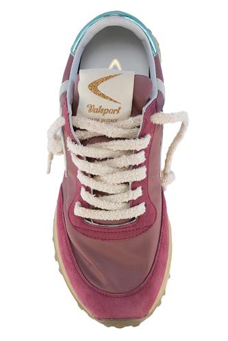 Start Heritage Rouge Nylon Suede White Leather
