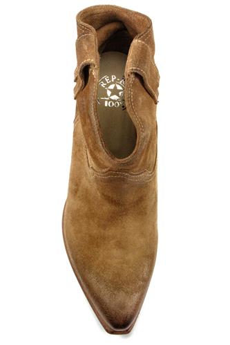 Ankle Boot Soft Aged Suede Taupe