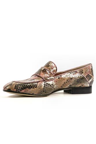 Teresa Python Ayers Pink Suede