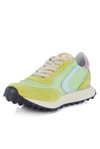 Start Run Azzurro Verde Chiaro Rosa Giallo