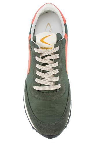 Start Heritage Ripstop Camoscio Nylon Verde Pelle Arancio